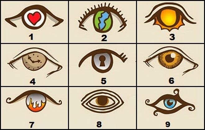 TRẮC NGHIỆM: Biểu tượng con mắt nào sẽ nhìn thấu con người bạn?
